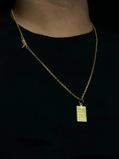 Corrente fininha com Pirgente - loja online