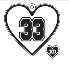 Pingente personalizado fazemos qualquer modelo trocamos letra número etc - RJ JOIAS