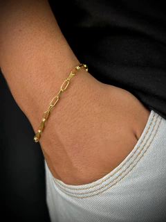 Pulseira em moeda antiga na internet