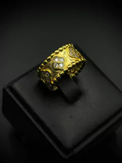 Anel de moeda antiga