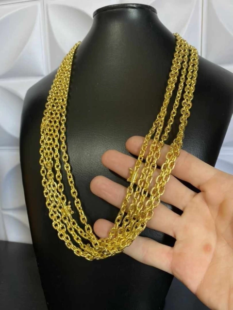 Corrente cadeado 5 mm 70 cm