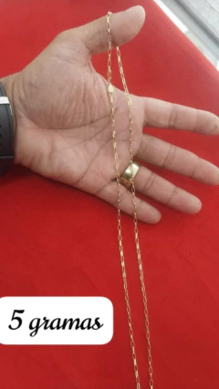 Corrente ouro 18k 70cm