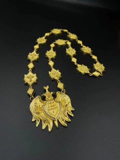 Corrente pesonalizado moeda antiga na internet