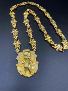 Imagem do Corrente pesonalizado moeda antiga