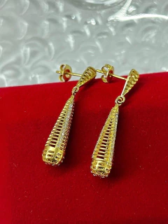 *BRINCO FEMININO EM MOEDA ANTIGA - RJ JOIAS