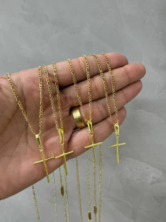 Corrente + Pirgente 100% moeda antiga - comprar online