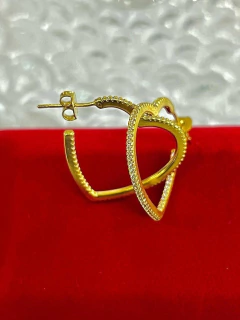 Imagem do *BRINCO FEMININO EM MOEDA ANTIGA