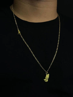 Corrente fininha com Pirgente - comprar online