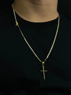 Corrente fininha com Pirgente - RJ JOIAS