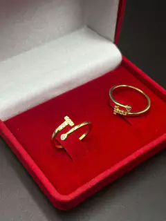 Anel feminino moeda antiga - loja online