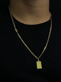 Corrente fininha com Pirgente - RJ JOIAS