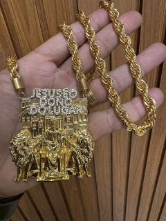 Corrente elo BAHIANO com Pirgente