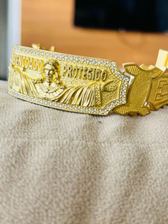 Bracelete em moeda faça pagamento e mande no WhatsApp modelo - RJ JOIAS