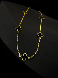 Corrente Neymar trevo sorte - RJ JOIAS