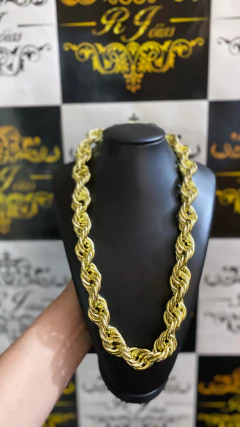 Corrente elo BAHIANO 25 mm 75cm - loja online