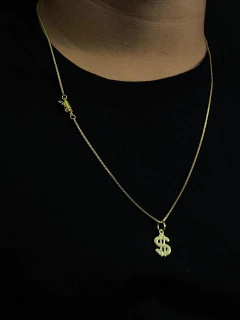 Corrente fininha com Pirgente - loja online