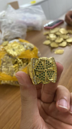 Anel em moeda antiga - comprar online