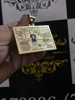 Pingente personalizado faça pagamento e mande no WhatsApp pra fazer de acordo seu gosto - RJ JOIAS