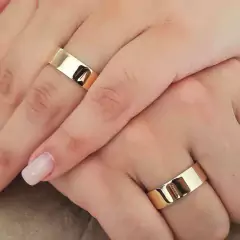 Aliança de moeda antiga