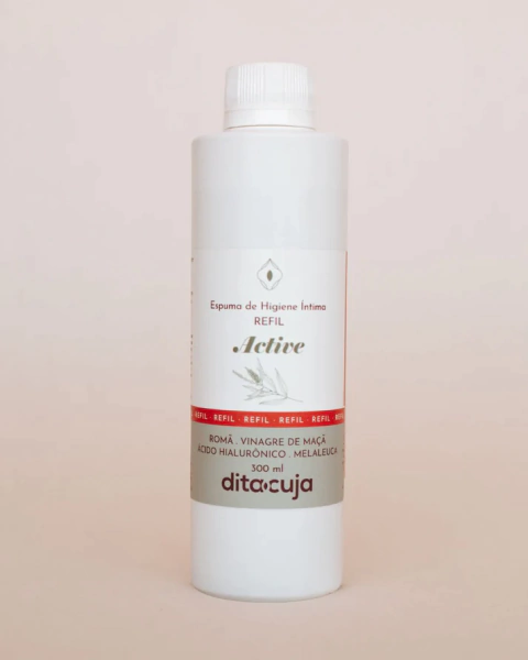 Espuma Natural de Higiene Íntima Active Refil - Dita Cuja