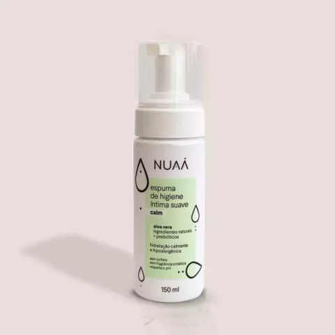Espuma sabonete íntimo Calm - 150ml - Nuaá