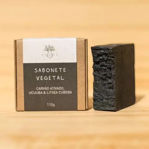 Sabonete Carvão Ativado, Ucuuba e Litsea Cubeba - Baobá