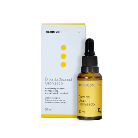 Óleo de Girassol Ozonizado - 30ml - Ozoncare