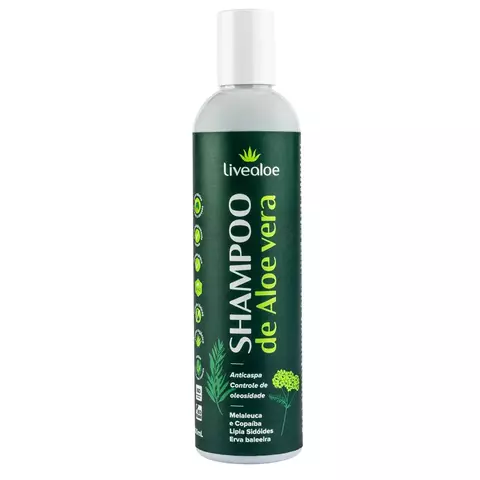 Shampoo de Aloe Vera 300ml - Livealoe