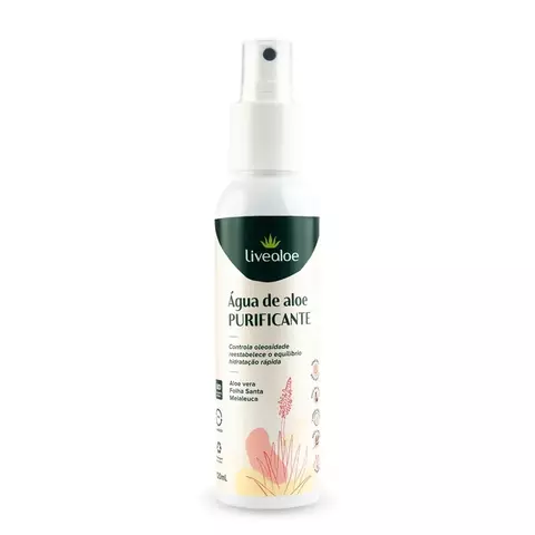Água de Aloe Purificante 120ml - Livealoe