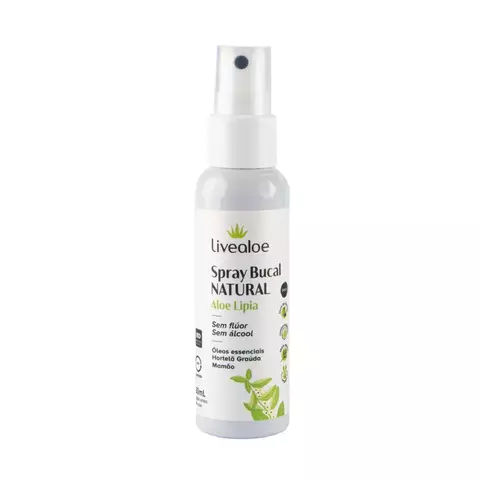 Spray Bucal Aloe Lipia 60ml - Livealoe