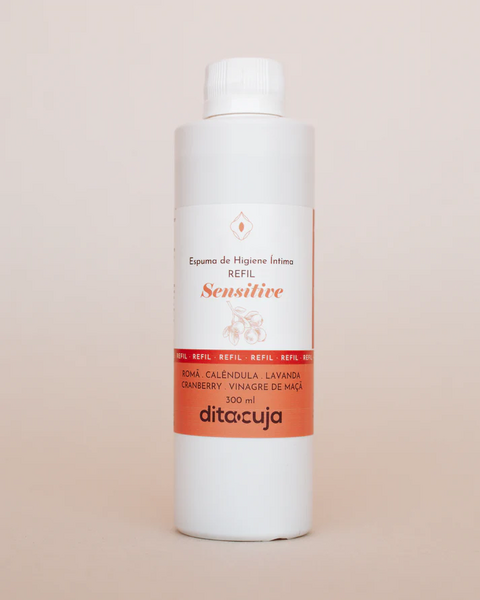 Espuma Natural de Higiene Íntima Refil - SENSITIVE - Dita Cuja
