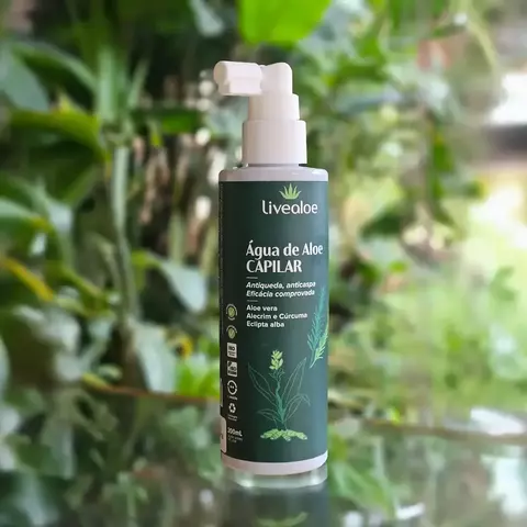 Água de Aloe Capilar 200ml - Livealoe