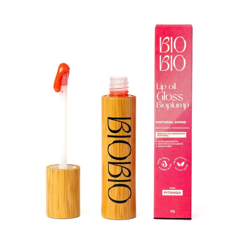 Lip Oil Gloss BioPlump - Pitanga - BioBio
