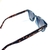 ÓCULOS DE SOL TRANSPARENTE LENTE AZUL 00458 - MP OTTICA