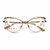 ARMAÇÃO DE GRAU ANIMALPRINT CARAMELO GATINHO 00501 - comprar online
