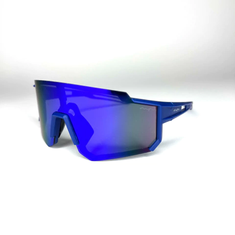 ÓCULOS DE SOL ESPORTIVO AZUL ROXO 00702 - comprar online