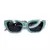 ÓCULOS DE SOL VERDE GATINHO CORRENTE 00486 - comprar online