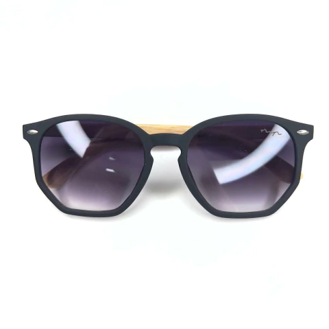 ÓCULOS DE SOL PRETO FOSCO QUADRADO 00653 - comprar online