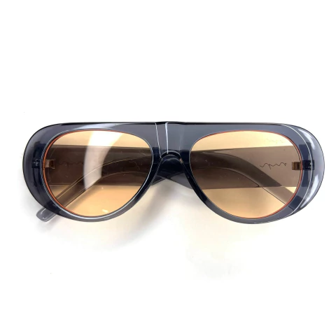 ÓCULOS DE SOL CINZA RETANGULAR 00547 - comprar online