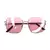 ÓCULOS DE SOL ROSA METAL MASCARA 00775 - comprar online