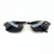 ÓCULOS DE SOL RETANGULAR METAL PRETO 00374 - comprar online