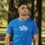 Remera Regular Fit A360 azul francia - SHARK - comprar online