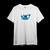 Remera regular fit white MONSTER tm