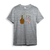 Remera regular fit melange PEACE I LOVE YOU AND FUCK YOU tm