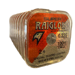 Super Raiglon Nylon Fluorocarbonado 0.235mm