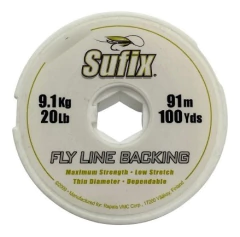 Backing Sufix 91 Mts. 20 Lb. Pesca Con Mosca Amarillo Fluo - comprar online