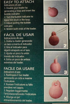 Indicador De Pique Pesca C/ Mosca Fly Bubble Strike 15mm Prs