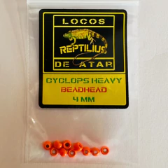 Beadheads Pesados 4mm Reptilius - Aventura Fly Shop