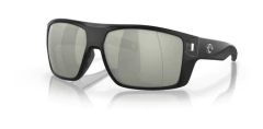 Anteojos Costa Del Mar Diego Negro Mate / Gris Plata - 580 G