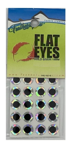 Ojos Planos Flat Eyes 9 mm. Feathers N Flies en internet